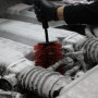 Lave Auto Pro - Brosse pour Jantes - Brosse à Poils Souples pour Jantes de Voiture - sans Danger pour Tous Les Types de Jantes -