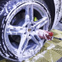 Lave Auto Pro - Brosse pour Jantes - Brosse à Poils Souples pour Jantes de Voiture - sans Danger pour Tous Les Types de Jantes -