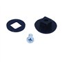 clip support de fixation pour vitre latérale fenêtre custode pour AX BERLINGO C1 C8 EVASION SAXO XSARA ZX 106 107