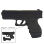 Saigo Defense Pack Airsoft Pistolet G.16 à Ressort/Couleur: Noir/Matière: Métal/Puissance 0.3 Joule/Livré avec Accessoires