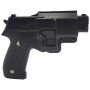 Saigo Defense Pack Airsoft Pistolet G.26 Noir à Ressort/Matière: Métal/Puissance 0.5 Joule/Livré avec Accessoires