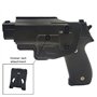 Saigo Defense Pack Airsoft Pistolet G.26 Noir à Ressort/Matière: Métal/Puissance 0.5 Joule/Livré avec Accessoires