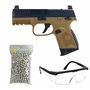Saigo Defense Pack Airsoft Pistolet à Billes FN Herstal 509BT Compact MRD à Ressort (Spring) / Matière: Plasique ABS/Puissance 0