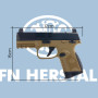 Saigo Defense Pack Airsoft Pistolet à Billes FN Herstal 509BT Compact MRD à Ressort (Spring) / Matière: Plasique ABS/Puissance 0