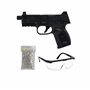 THE REPLICANT Pack Airsoft Pistolet à Billes FN 509 Tactical Noir à Ressort (Spring)/Matière: Plasique ABS/Puissance 0.2 Joule/L