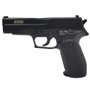 THE REPLICANT Pack Airsoft Pistolet Navy Gun à Ressort/Couleur: Noir/Matières: Plastique Haute Résistance et Métal/Puissance 0.5