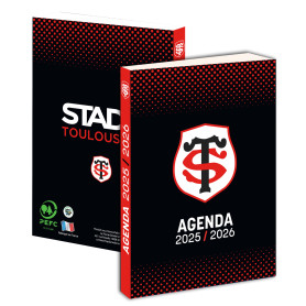 STADE TOULOUSAIN Agenda scolaire Toulouse 2025 2026 - Collection officielle Rugby