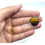 Felicidade Pendentif Cœur en Œil de Tigre - Bijou Protecteur et Naturel