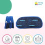 mybagstory - Trousse – Sonic – Trousse Double Compartiments - Enfant - Ecole - Maternelle - Garderie - Trousse Garcon – Taille 2