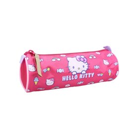 mybagstory - Trousse à crayon hello kitty pour fille - Enfant - Ecole - Maternelle - Garderie - Trousse fille - Taille 21 cm