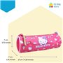 mybagstory - Trousse à crayon hello kitty pour fille - Enfant - Ecole - Maternelle - Garderie - Trousse fille - Taille 21 cm