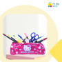 mybagstory - Trousse à crayon hello kitty pour fille - Enfant - Ecole - Maternelle - Garderie - Trousse fille - Taille 21 cm