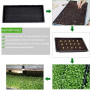 Plateaux de Culture sans Trous d'évacuation de Parfaits pour Les Plantes, Le Jardinage en Couverture, Les microverts, Le blé et 