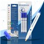 Lot de 3 stylos détecteur de faux billets spécial Euro - Tout nouveau modèle dédié à l'euro pour encore plus d'efficacité. Détec