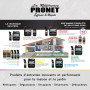 PRONET - Décapant Ciment Béton Laitance - Nettoyage Fin de Chantier - Elimine Le Voile de Ciment en intérieur ou extérieur sur T