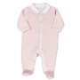 Sophie la Girafe - Pyjama Bébé - Grenouillère - Ouverture en Y à l'avant - Fille - 1 Mois - Rose
