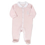 Sophie la Girafe - Pyjama Bébé - Grenouillère - Ouverture en Y à l'avant - Fille - 1 Mois - Rose