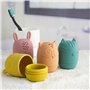 7104 -Silicone : Les Animaux ASPERGEURS, [Multiple Colors, But Specific Color(s) Not Obtainable]