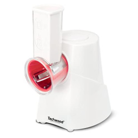 Techwood Découpe Electrique Tout 4 en 1 Râper Emincer Gratter Légumes Fruits Fromage/Sorbetière 150W-TRIC-1440