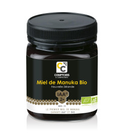 COMPTOIRS ET COMPAGNIES - Miel de Manuka Bio et Actif - IAA2+ (MGO19+) - Origine Nouvelle Zélande - 250g