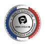 IMMERSION Tapis de Bureau Green Carpet 90 x 40 cm - Haute Qualité de Glisse - Antidérapant - Imaginé et imprimé en France