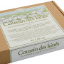 Mille Oreillers Coussin des Kinés ® - Graines de Lin - 24 x 50 cm - Lombaires, épaules - Apaise et soulage