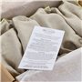 Mille Oreillers Coussin des Kinés ® - Graines de Lin - 24 x 50 cm - Lombaires, épaules - Apaise et soulage