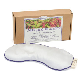 MILLE OREILLERS Masque d'Amarante ® bio - 10 x 20 cm - Décongestionnant pour les yeux