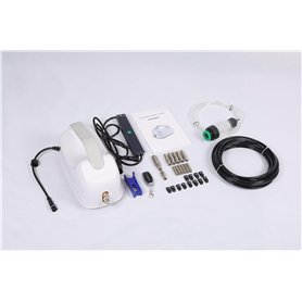 Breakling Kit Complet brumisateur terrasse Haute Pression 6 Buses Anti Gouttes - 10m de Tuyau - télécommande - climatisation ext