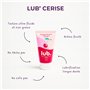 Passage du désir | Lubrifiant intime gourmand aromatisé à base d'eau | Lub gourmand compatible préservatifs (Cerise)