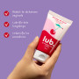 Passage du désir | Lubrifiant intime gourmand aromatisé à base d'eau | Lub gourmand compatible préservatifs (Cerise)