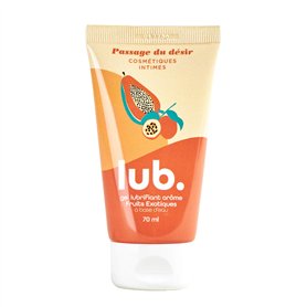 Passage du désir | Lubrifiant Intime À L'eau | Lubrifiant | Lub Gourmand Compatible Préservatifs (Exotique) 70ml