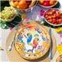 Les Jardins de la Comtesse - Grand Saladier en Mélamine - Perroquets de Bahia - 4L / Ø 31 cm - Multicolore - Service de Table de