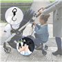 HELLO HIPPO® Planche pour poussette universelle Planche poussette avec siège- Accessoire pour poussette - Adaptateur pour pousse
