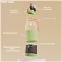 HELLO HIPPO® Chauffe biberon Nomade Premium, USB, 300 ml - sans fil - sur batterie - idéal pour Voyage - Réchauffe lait et eau -