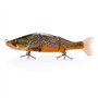 Pack 2 Leurres Swimbait Articulés 12 cm 17 g – Truite Flottante & Gardon Coulant – Leurre Pêche Brochet, Sandre, Perche, Black B