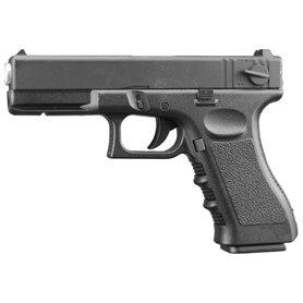 2EAGLE Pistolet airsoft-G017 Golden Hawk-modèle à Ressort(Spring)-Couleur:Noir-matière:Plastique ABS Haute résistance -Puissance