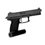 2EAGLE Pistolet Airsoft MK23 avec Silencieux factice-modèle à Ressort (Spring)-armement Manuel/Mode Coup par Coup-Couleur: Noir 