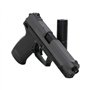 2EAGLE Pistolet Airsoft MK23 avec Silencieux factice-modèle à Ressort (Spring)-armement Manuel/Mode Coup par Coup-Couleur: Noir 