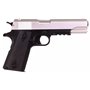 2EAGLE Pack Airsoft Pistolet modèle Colt 1911 Bicolore à Ressort/matière: Plastique Haute résistance et Culasse métal/Puissance 