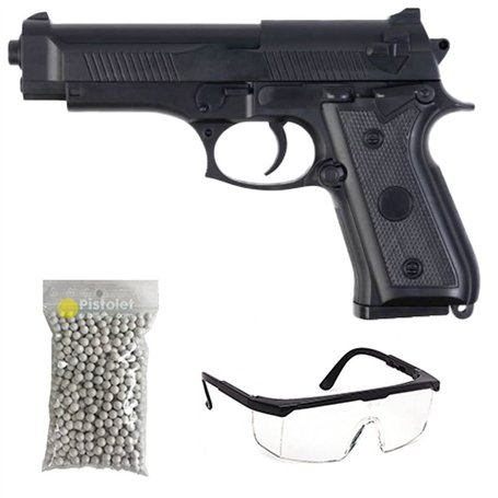 Saigo Defense Pack Airsoft Pistolet modèle Saigo Hi-Capa SG00056 à Ressort/matière: Plastique Haute résistance/Puissance 0.3 Jou