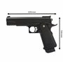 Saigo Defense Pack Airsoft Pistolet Modèle High Capa+ à Ressort/Matière: Métal/Puissance 0.5 Joule/Livré avec Accessoires