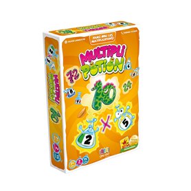 Blackrock Games MULTIPLI Potion Nouvelle Editon - on The GO Editions Jeu Enfants - Jeu Apprentissage multiplications - calcul -