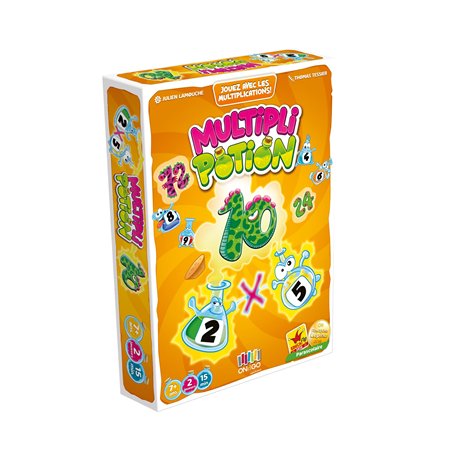 Blackrock Games MULTIPLI Potion Nouvelle Editon - on The GO Editions Jeu Enfants - Jeu Apprentissage multiplications - calcul -