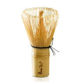 Panda Tea Fouet à Matcha En Bambou | Un Accessoire Matcha IDéal Pour Préparer Le Matcha | Le Fouet Traditionnel Japonais En Bamb