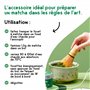 Panda Tea Fouet à Matcha En Bambou | Un Accessoire Matcha IDéal Pour Préparer Le Matcha | Le Fouet Traditionnel Japonais En Bamb