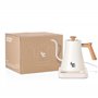 Panda Tea - Bouilloire Electrique à Col de Cygne - 900 mL - Bec Long Précis - Bouilloire Thermostat Réglable - Acier Inoxydable 