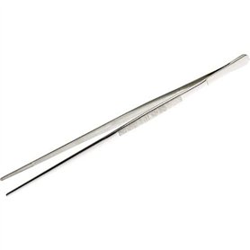 Pince Fine Cuisine 30cm Dressage Plat Fruit Présentation Précision Cocktail Qualité Professionnelle Acier Inoxydable Alimentaire