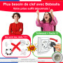 [Pack x20] Cache Prise Bébé Français Amovible [ Sans Clef Ni Adhésif ] - Invention 100% Made In France - Cache-Prise Bebe - Sécu