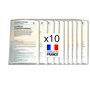 Pochette Carte Grise - Etui en lot 10 Porte cartes grise pour Protéger papier Assurance Auto
